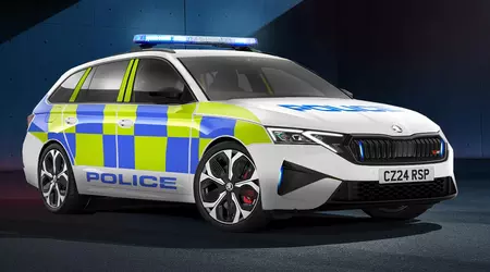Škoda Octavia vRS klar for politiets flåter