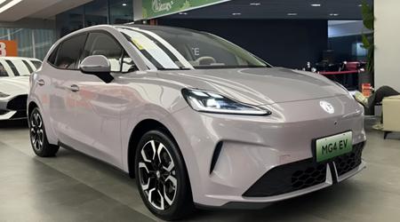 Opp til 537 kilometer rekkevidde og 163 hk: den nye MG4 EV har dukket opp i kinesiske bilforhandlere før sin offisielle debut