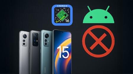 Mer enn tretti Poco, Redmi og Xiaomi-modeller får ikke Android 16 (liste)