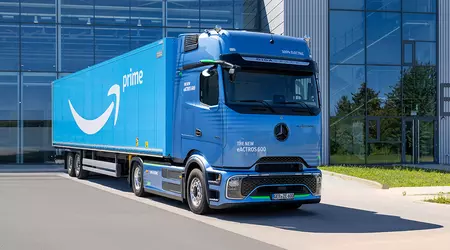 Amazon har bestilt mer enn 200 Mercedes-Benz eActros 600 elektriske lastebiler