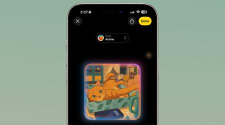 iOS 26 lar deg tegne anime via ChatGPT i Image Playground