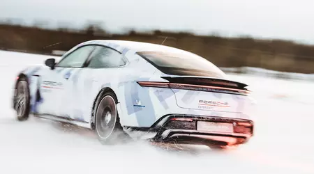 Porsche Taycan GTS setter ny verdensrekord: 17,5 kilometer med drifting på is