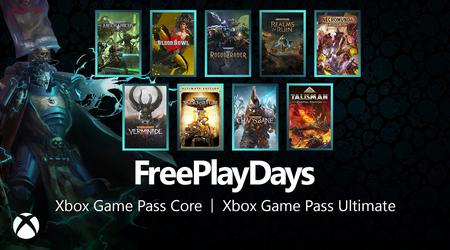 Som en del av Free Play Days er ni spill fra den populære Warhammer-serien tilgjengelig for Xbox Game Pass Core- og Ultimate-abonnenter