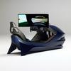 Aston Martin AMR-C01-R simulator i miniatyr.