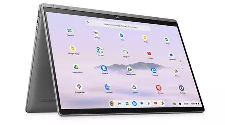 HP Chromebook Plus x360 - Intel Core i5-brikke, Iris Xe-grafikk, berøringsskjerm og støtte for penn til en pris fra kr. 700,-.