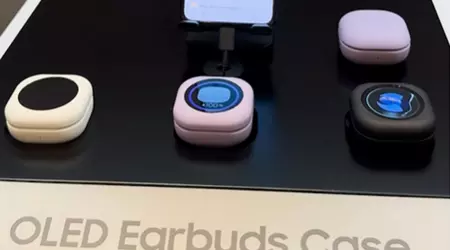 Samsung har avslørt et Galaxy Buds-hodetelefonetui med OLED-skjerm