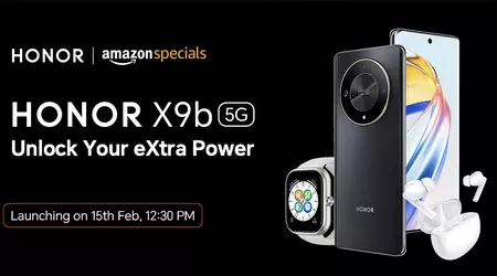 Nå er det offisielt: Honor X9b, Honor Choice Earbuds X5 og Honor Choice Watch lanseres 15. februar.