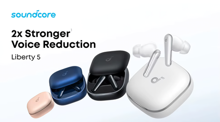 Anker lanserer nye Soundcore Liberty 5-hodetelefoner med forbedret støydemping og lang batterilevetid