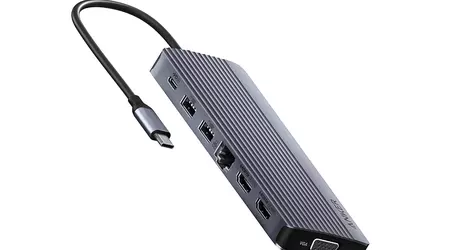 Anker har introdusert en USB-C-hub (14-i-1) med støtte for opptil 3 skjermer og en pris på €79 i Europa.