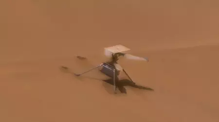 NASA viser hva som skjedde med det styrtede helikopteret på Mars