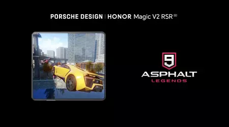 Gameloft har gitt ut en spesialversjon av Asphalt 9 for den sammenleggbare Porsche Design Honor Magic V2 RSR-smarttelefonen med støtte for 120 bilder i sekundet.