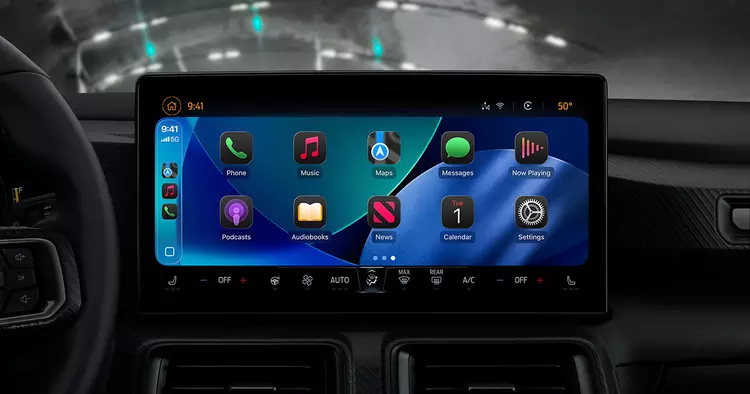 Apple CarPlay får et nytt design ...