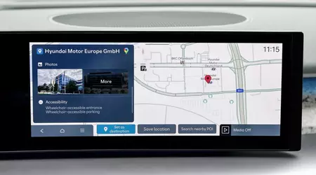 Hyundai har integrert Google Places i navigasjonen til sine biler
