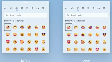 Den siste testversjonen av Windows 11 har oppdaterte emojier som Microsoft kunngjorde allerede i 2021.