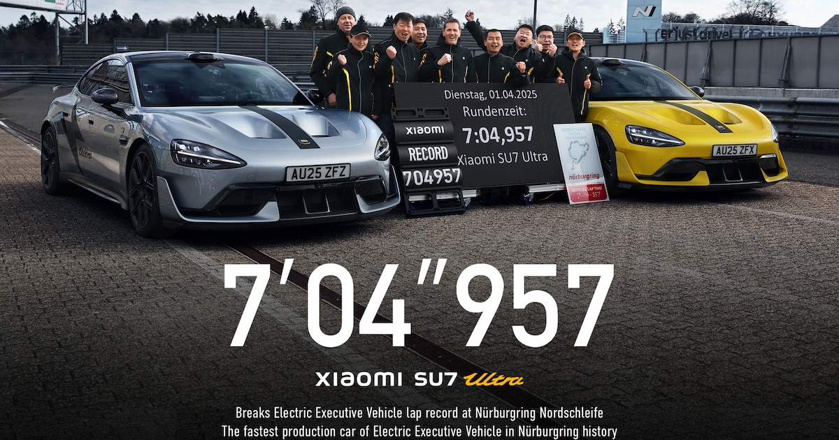 Xiaomi SU7 Ultra: Holdbarhets- og hastighetstest på Nürburgring Xiaomi SU7 Ultra: Erobrer Nürburgring