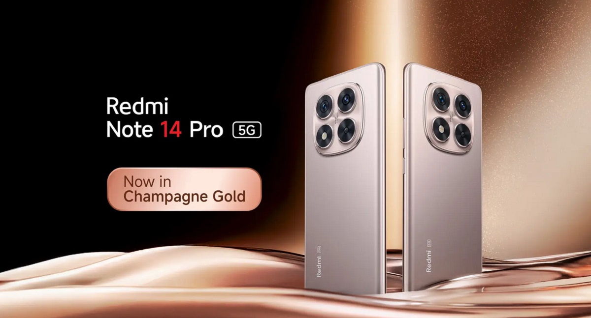 Redmi Note 14 Pro+ 5G Redmi Note 14 Pro+ i elegant champagnegullfarge har blitt avduket