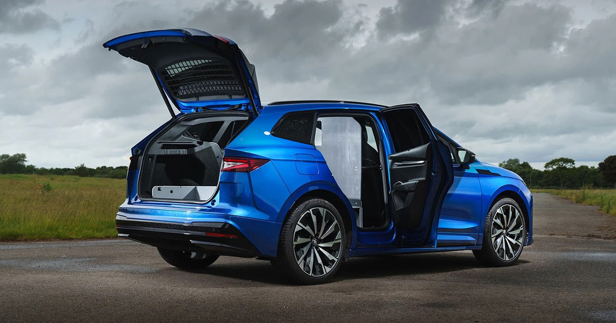 Smart teknologi møter nytte: En nærmere titt på Skoda Enyaq Cargo Skoda Enyaq Cargo: Avdekker Geek-appealet i elektrifiserte leveranser
