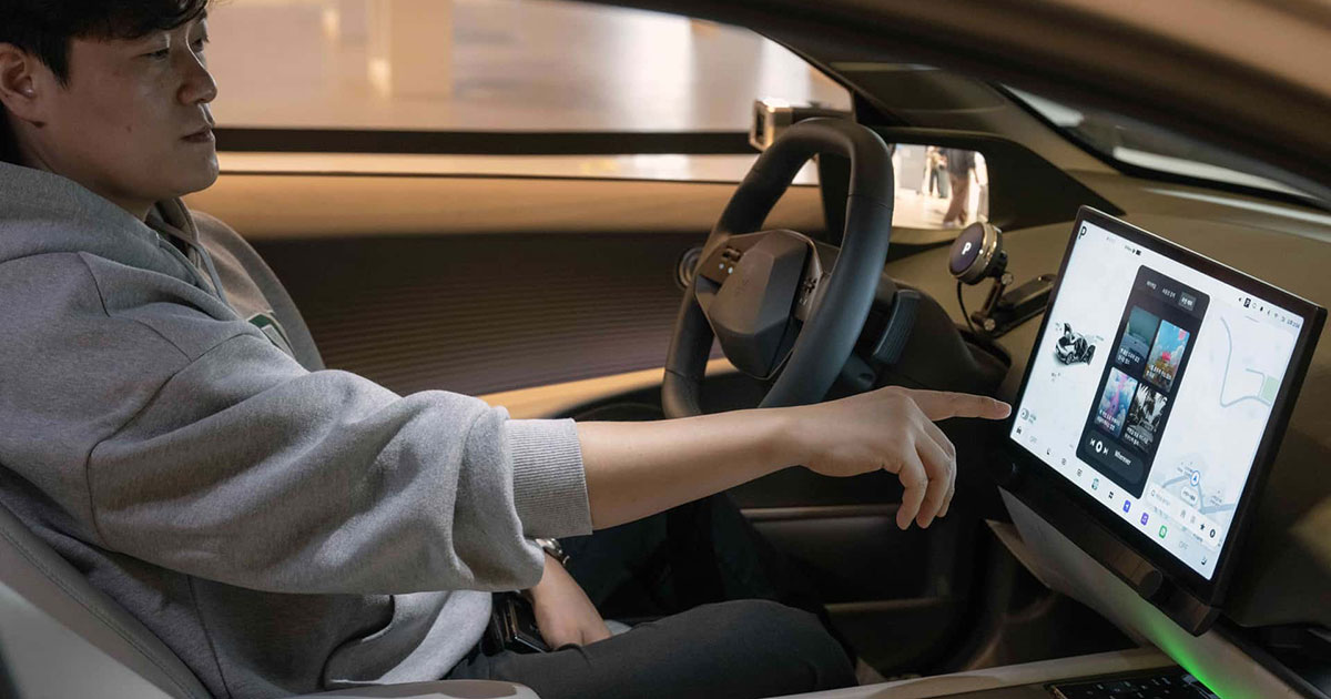 Hyundai biler vil få en stor Tesla-stil skjerm