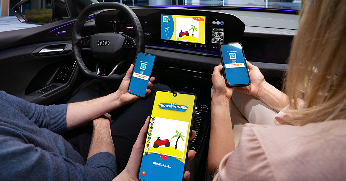 Spill på farten: AirConsole slår seg sammen med Audi AirConsole i Audi: revolusjonerende underholdning i bilen