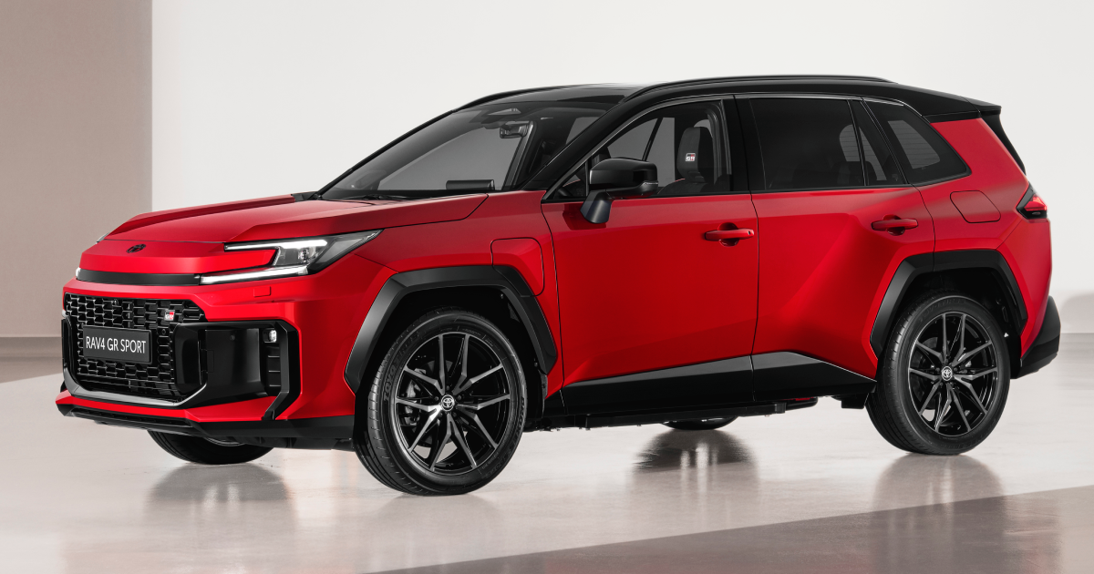 Eksklusiv titt på Toyota RAV4 GR Sport: Ytelse med komfort Ny Toyota RAV4 GR Sport: Oppdatert dynamisk crossover: ny Toyota RAV4 GR Sport