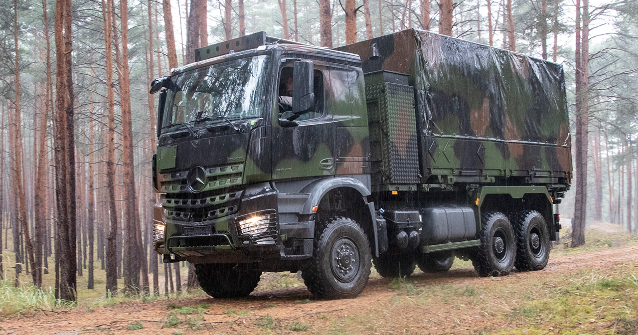 Klar for eventyr: Mekanikken bak Mercedes' terrengkjemp, Arocs 6x6 Utforsk kraften bak Mercedes Arocs 6x6: En geeks drøm som går i oppfyllelse