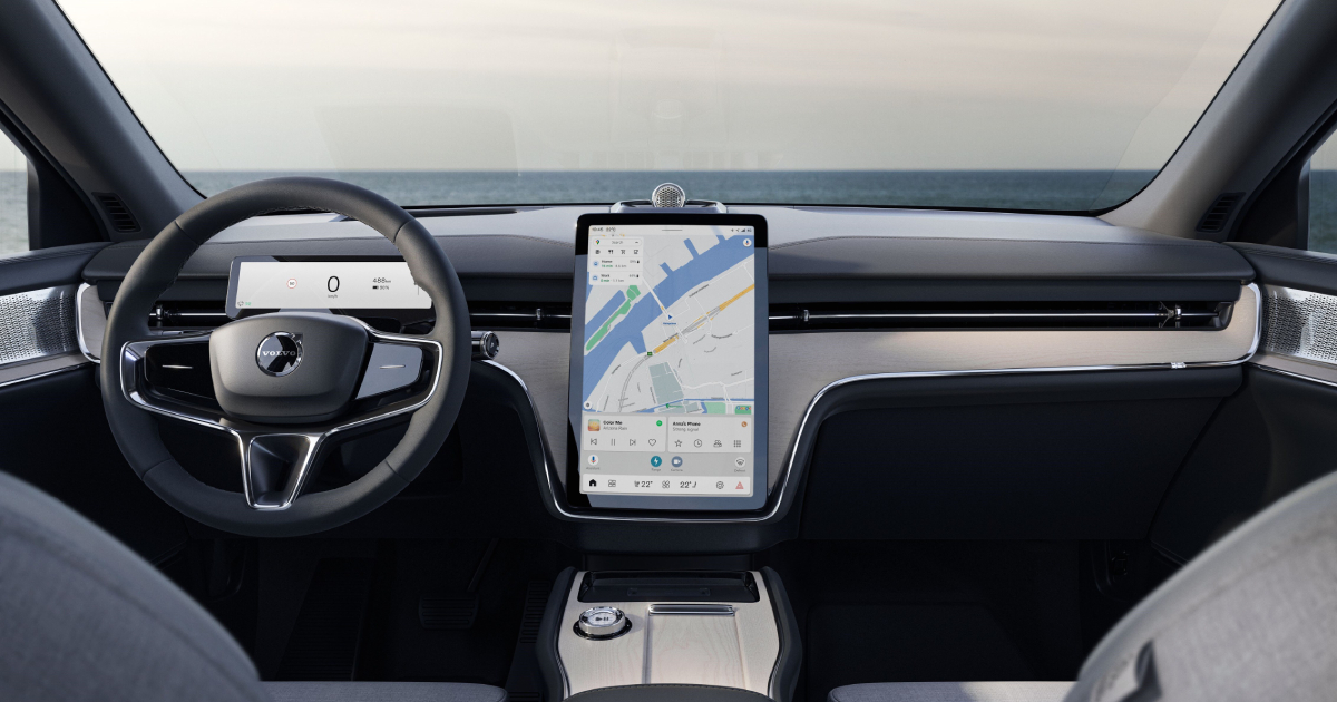 Fremtidens kjøreopplevelse i dag: Volvo EX90 med Android Automotive Volvo EX90: Android Automotive som den nye standarden i verden av elektriske biler
