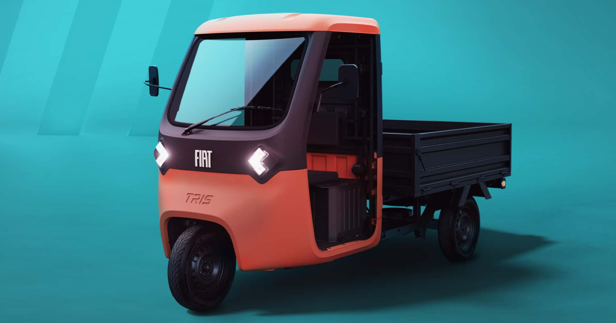 Fiat TRIS: den legendariske Ape vender tilbake i elektrisk format Fiat TRIS: den legendariske Ape vender tilbake i elektrisk format