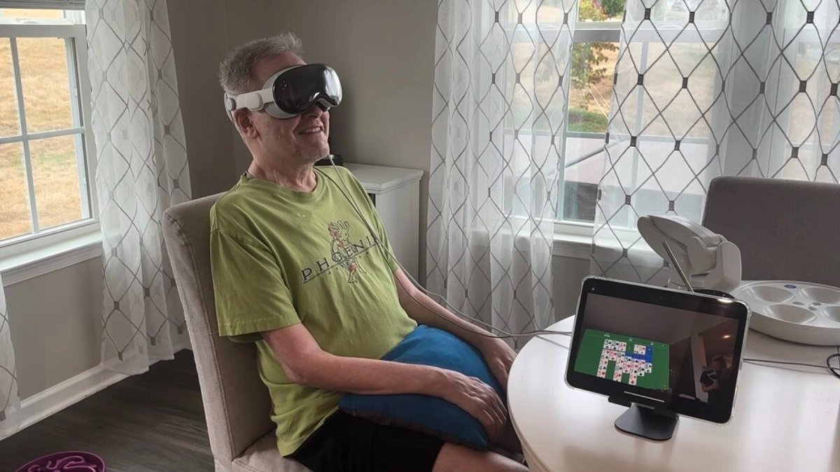 Grenseoverskridende: Pasient bruker nevroimplantat til å styre Apple Vision Pro Hvordan et nevroimplantat endrer måten vi samhandler med Apple Vision Pro på