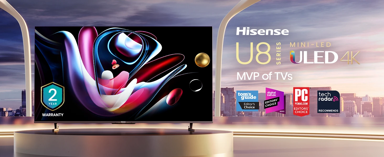 Hisense U8Q Mini LED: Det beste valget for spillentusiaster i Europa Hisense U8Q Mini LED-TV: En ny kvalitetsstandard for gamere i Europa