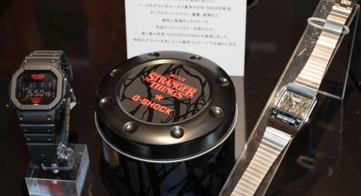 Casio presenterer: Stranger Things stil klokke