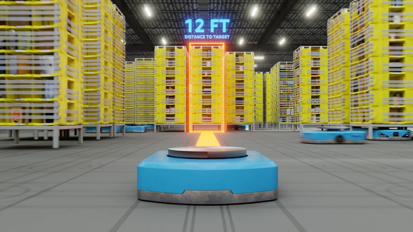 Teknologi i aksjon: roboter i hjertet av Amazons lager Roboter i Amazon-lageret: En revolusjon innen logistikk