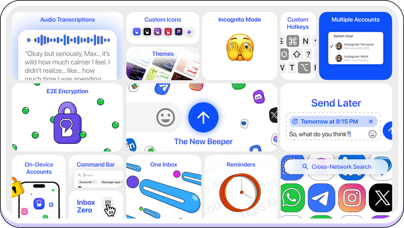 Beeper: Neste generasjons messenger forener alle chatter