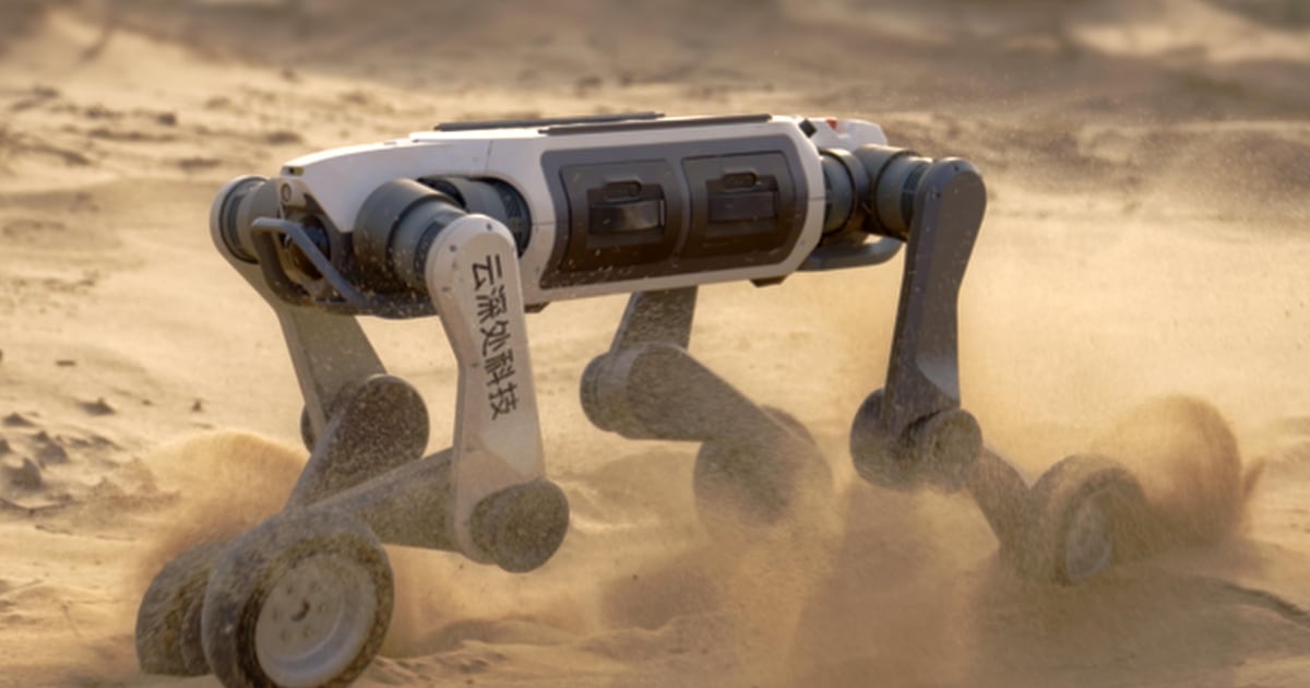 Deep Robotics Lynx M20: en robothund på hjul for å transportere redningsmannskapets last (video) Deep Robotics Lynx M20: en robothund på hjul for å transportere redningsmannskapets last (video)