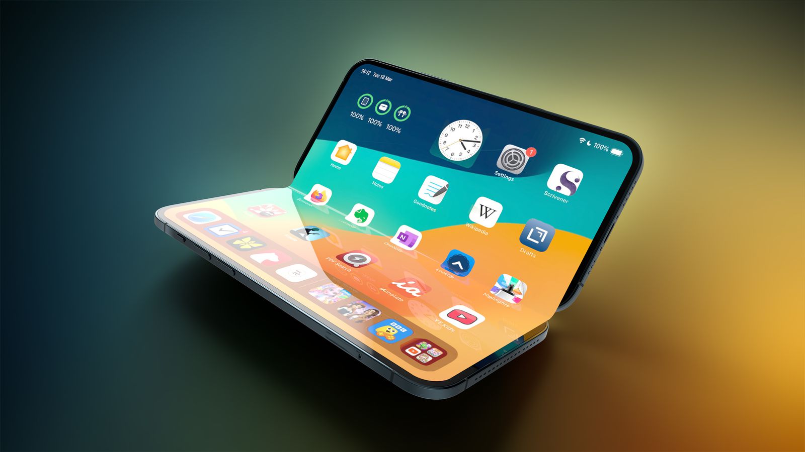 Apple stoler på Samsung: Fleksible skjermer for sammenleggbare iPhone kommer i 2026 Samsung skal levere skjermer for første sammenleggbare iPhone, lansering i 2026