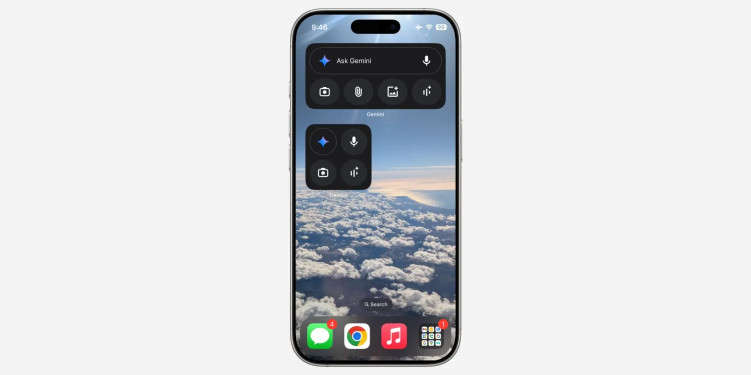 Google presenterer: Gemini-widgets nå tilgjengelig for iPhone