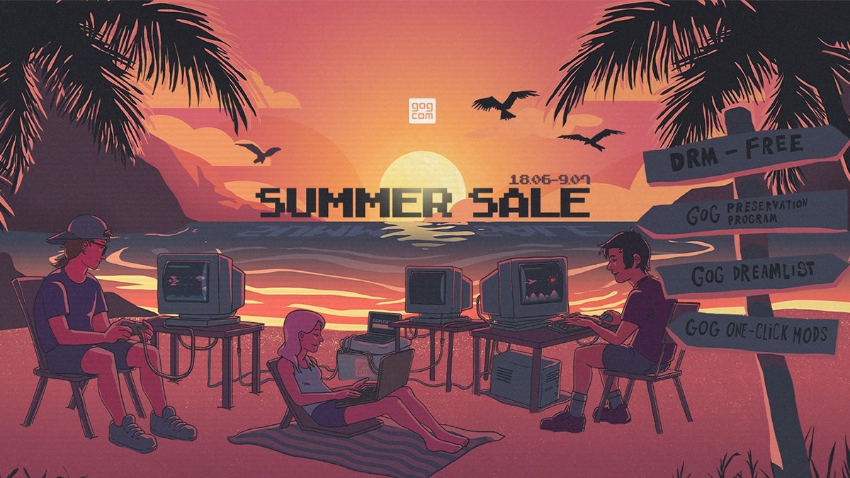 Sommer 2023-spesial: Få gode tilbud på GOG Sommersalg på GOG: Hot Deals!