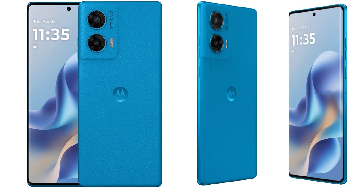 Moto G96 5G renderinger lekket: Oversikt over utsiden Ny rendering av Moto G96 5G: Første detaljer om designet