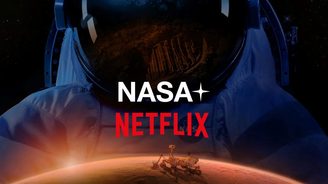 Rom fra skjermer: et nytt samarbeid mellom NASA og Netflix Fra NASA til Netflix: Kosmisk inspirasjon for strømmestjenester