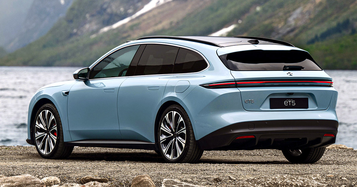 Nio ET5 Touring: Kombinerer ytelse med praktiskhet Nio ET5 Touring: En ny utfordrer i markedet for elektriske stasjonsvogner