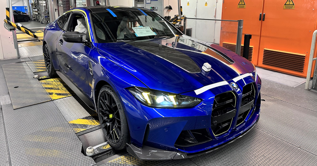 En nærmere titt på BMW M4 CS Edition VR46, inspirert av MotoGP-ikonet Utforsker BMW M4 CS Edition VR46: En hyllest til racinglegenden Valentino Rossi