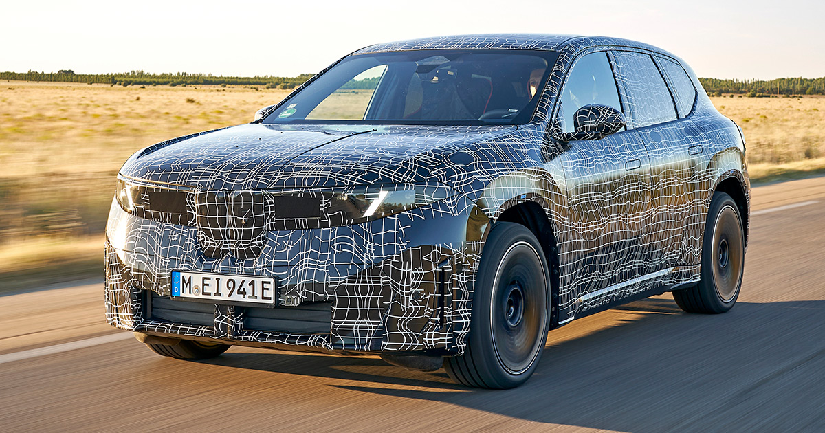 iX3 er på vei: Innsidekilder har sett en hemmelig BMW-prototype Den forkledde BMW iX3: Hva skjuler den nye prototypen?