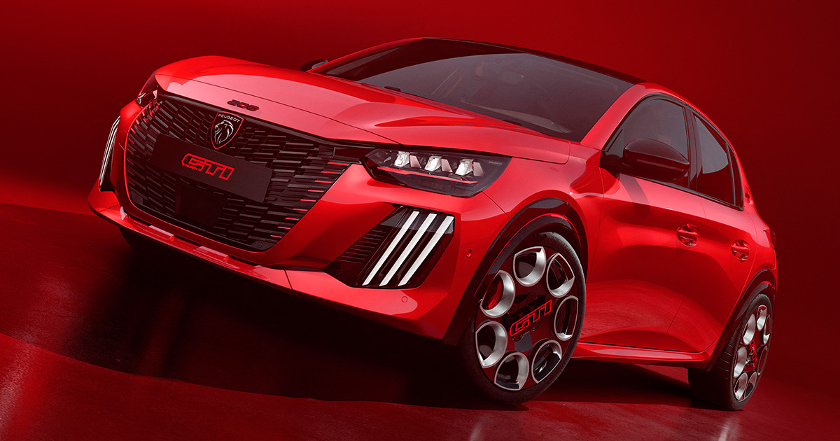 Elektrisk og kraftig: Vi beskriver Peugeot E-208 GTi på nært hold Peugeot E-208 GTi: Tilbakekomsten av den ikoniske elektriske modellen
