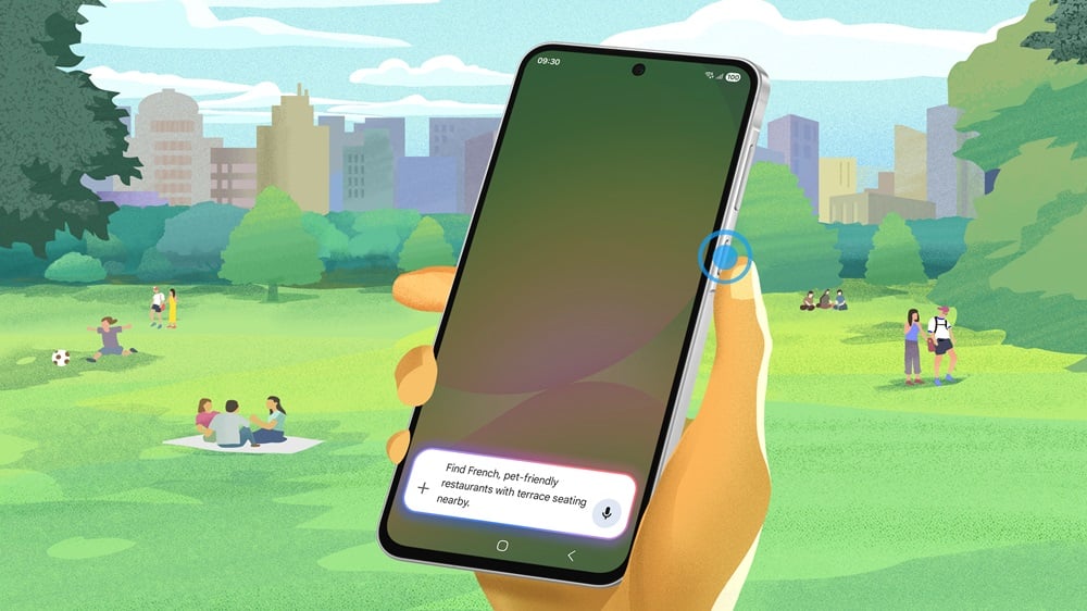 Galaxy A56 blir smart: Start Gemini ved å trykke på en knapp Samsung Galaxy A56: Den siste oppdateringen er Gemini via sideknappen