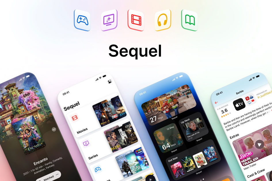 Sequel: Minimalistisk men kraftig filmtracker på iOS