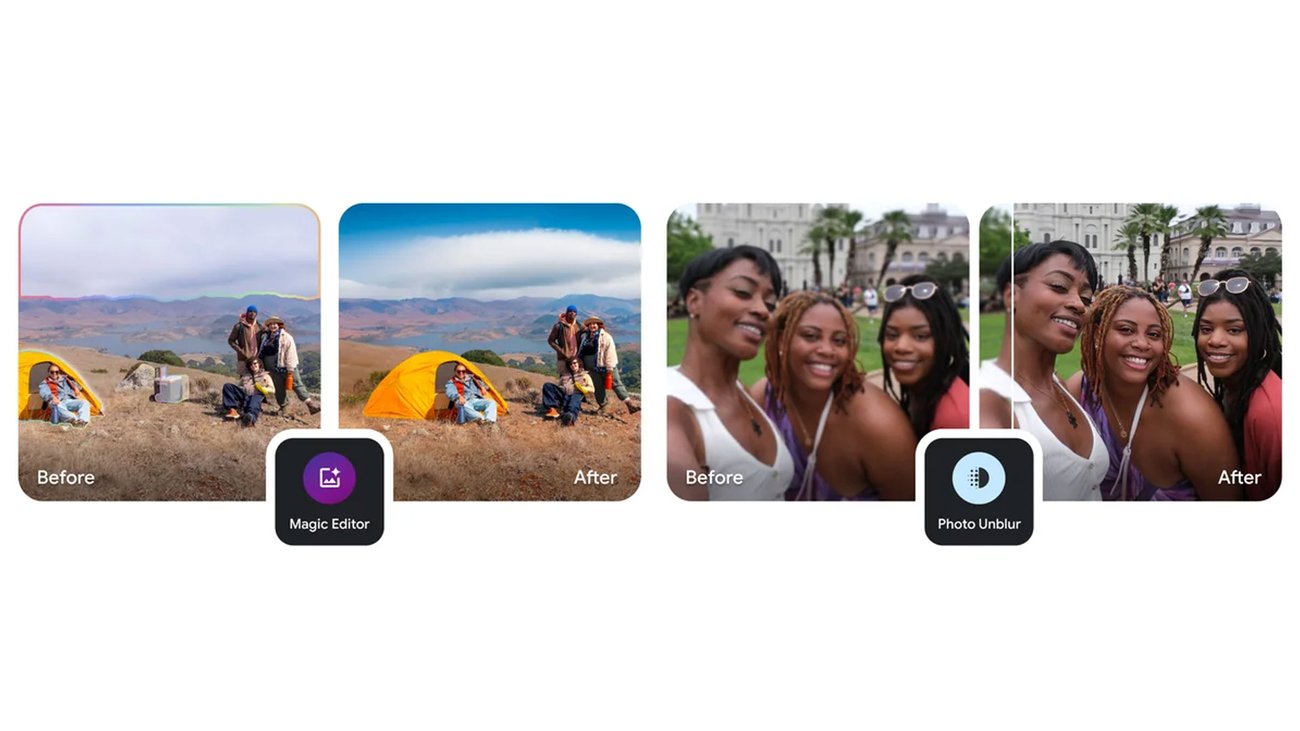 Google Photos-innovasjoner: AI-verktøy og enkel albumdeling Google Photos får et kraftig AI-boost - nye redigeringsverktøy og enkel deling!