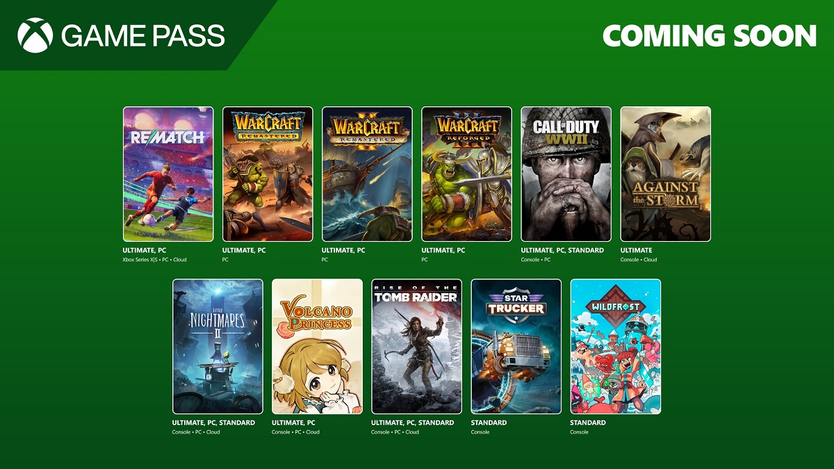 Xbox Game Pass i juni - nye elementer og funksjoner Hva er nytt i Xbox Game Pass-utvalget for juni?