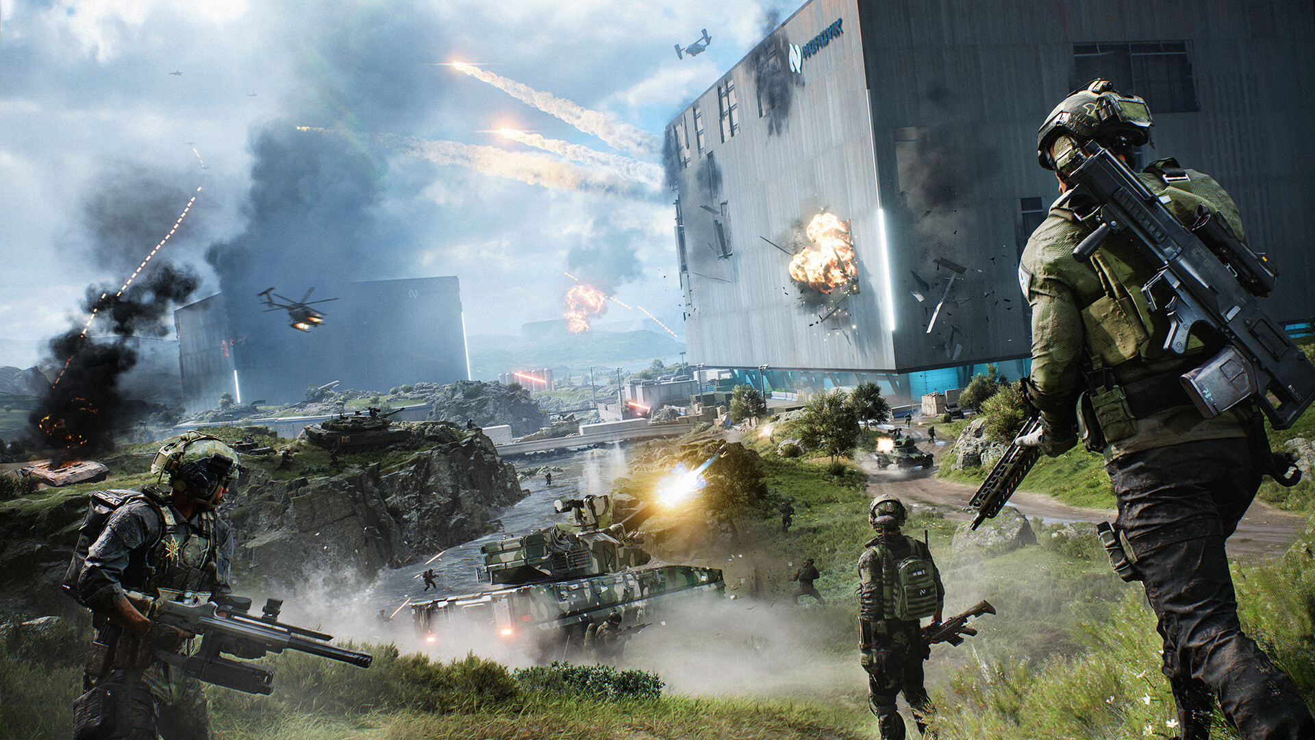 Analysere det nye skjermbildet av Battlefield 2042: teknologiske funksjoner Ny footage: Skjermbilde fra Battlefield 2042 imponerer med detaljer