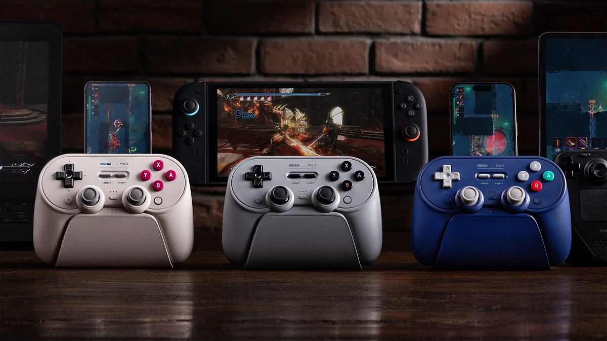 Den perfekte kontrolleren for alle plattformer: Analyserer mulighetene til 8BitDo Pro 3 8BitDo Pro 3: Den nye standarden blant gamepads for retro spilling