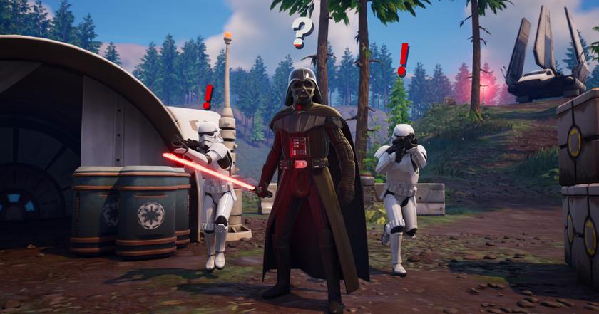 Imperiet slår til i Fortnite: nyheter om Darth Vader Mørkets side av kraften i Fortnite: Darth Vader går inn i arenaen!