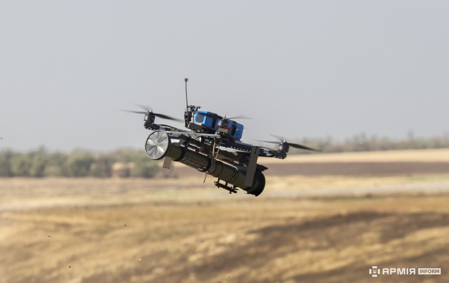 Dronens ildkraft: Slik bruker Queen Hornets Bulspike-AP Queen Hornets: Droner med Bulspike-AP anti-tankgranatkastere